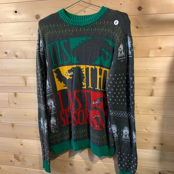 Other - Men’s large GAME OF THRONES christmas sweater